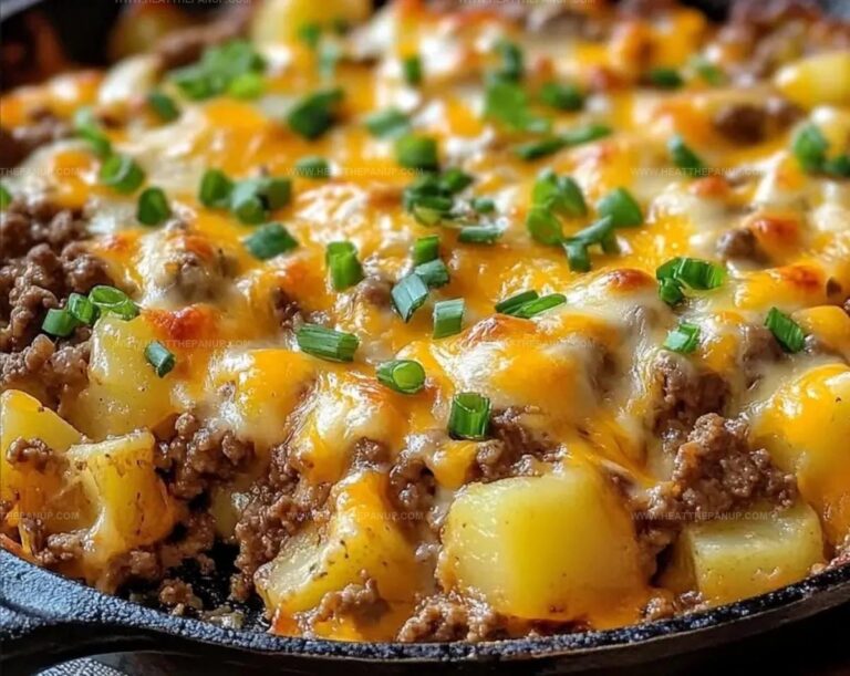Cowboy Meatloaf And Potato Casserole Recipe