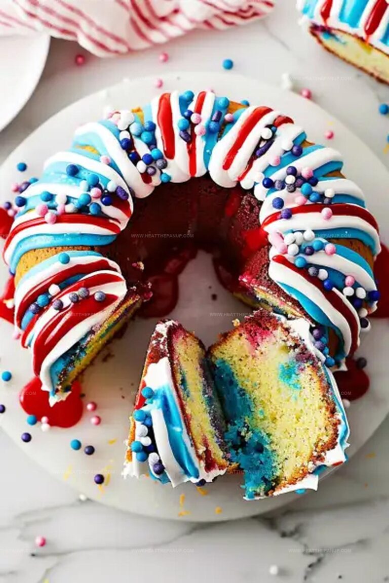 Lemon-Berry Firecracker Cake Recipe