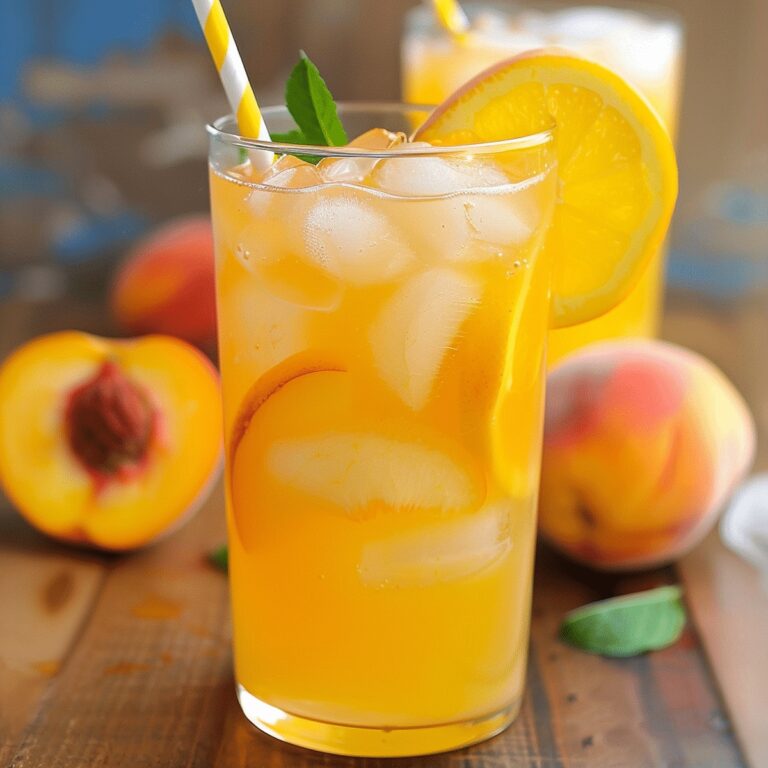 Peach Lemonade Recipe