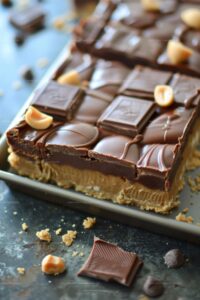 Reeses Chocolate Peanut Butter Bars Recipe
