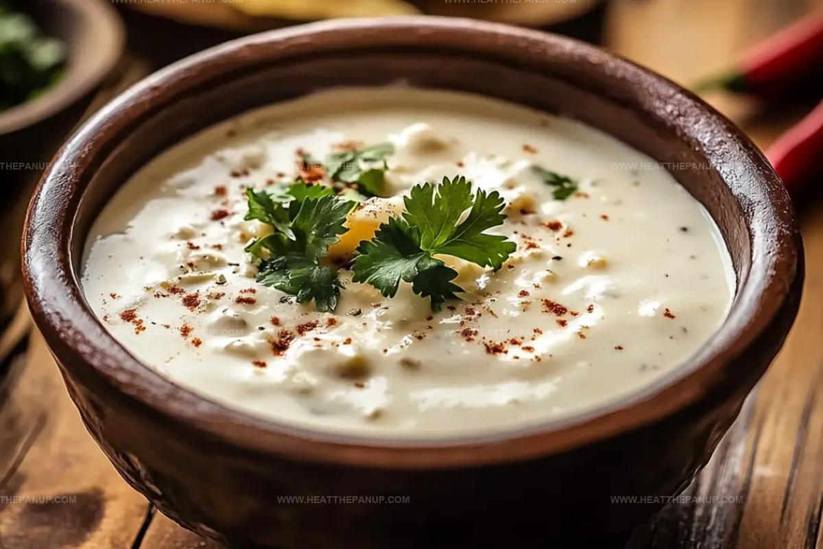 Mexican Restaurant Style White Cheese (Queso) Dip Recipe