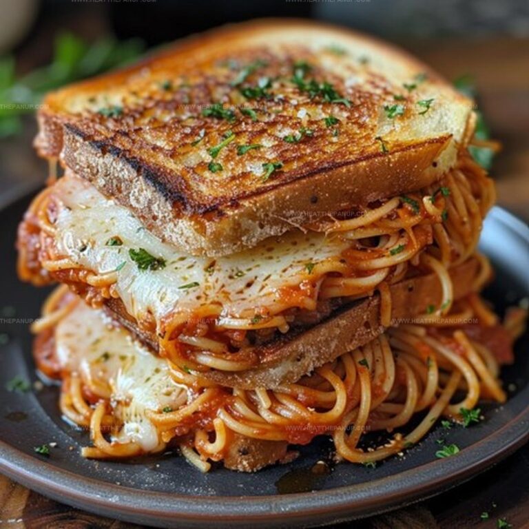 Spaghetti Grilled Cheese Recipe