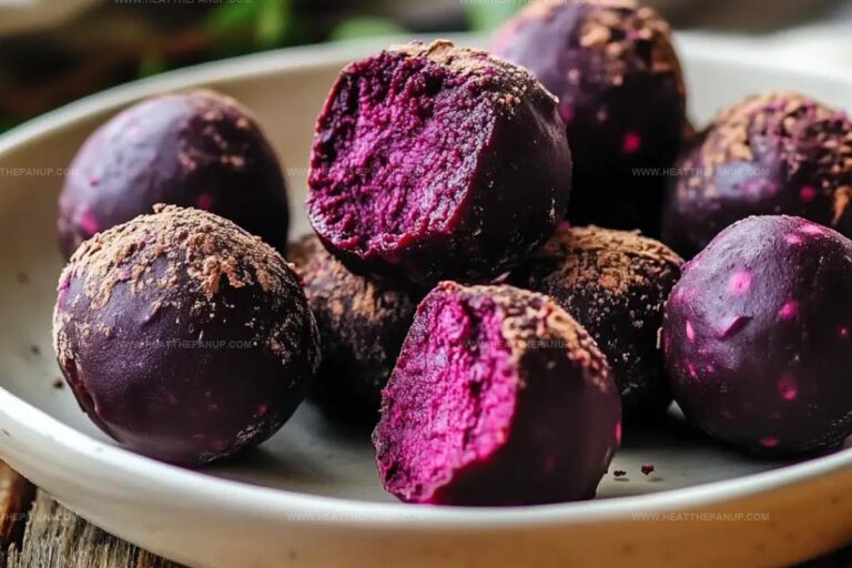 Fudgy Chocolate Beet Truffles Recipe