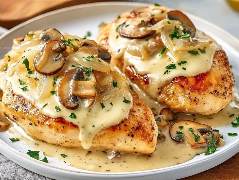 Chicken With Boursin Sauce With Garlic And Fine Herbs Recipe