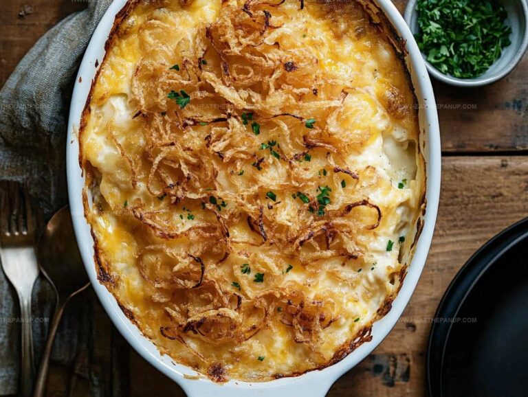 French Onion Funeral Potatoes Recipe