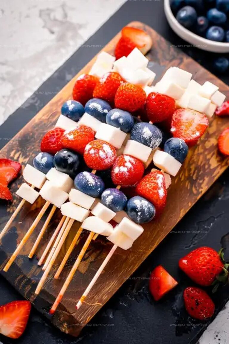 Red White And Blue Fruit Kabobs Recipe