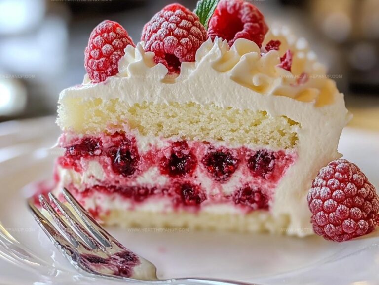 White Chocolate Raspberry Dream Cake Recipe