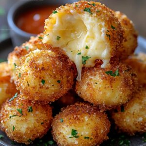 Homemade Fried Cheese Bites Recipe