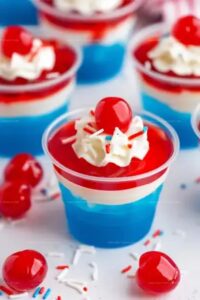 Red White And Blue Jello Shots Recipe