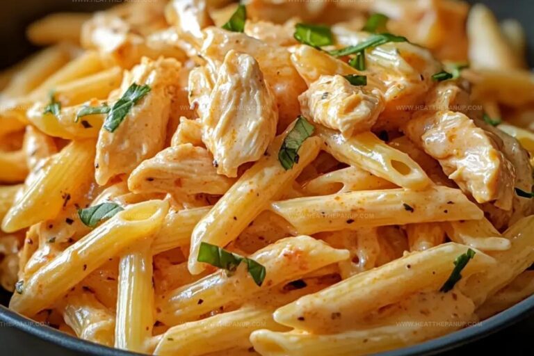 One-Pot Buffalo Ranch Chicken Penne Recipe