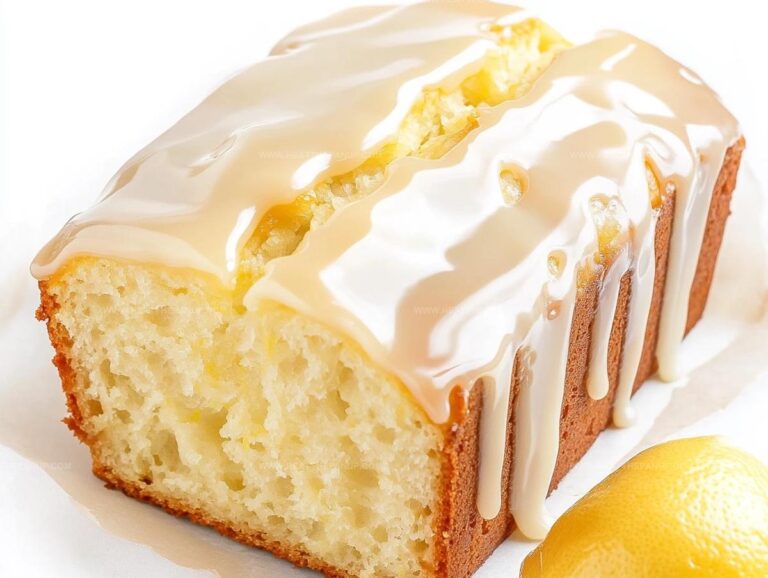 Lemon Loaf With Glaze Recipe