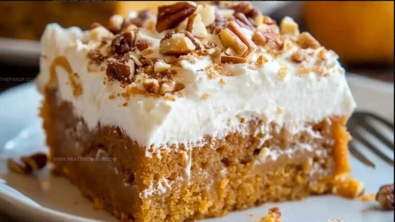 Pumpkin Poke Cake Recipe