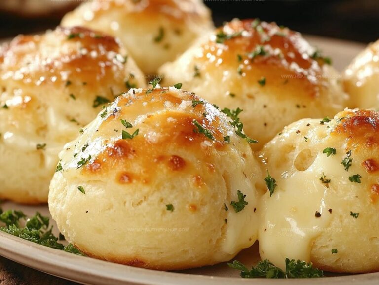 Pillsbury Biscuit Garlic Butter Cheese Bombs Recipe