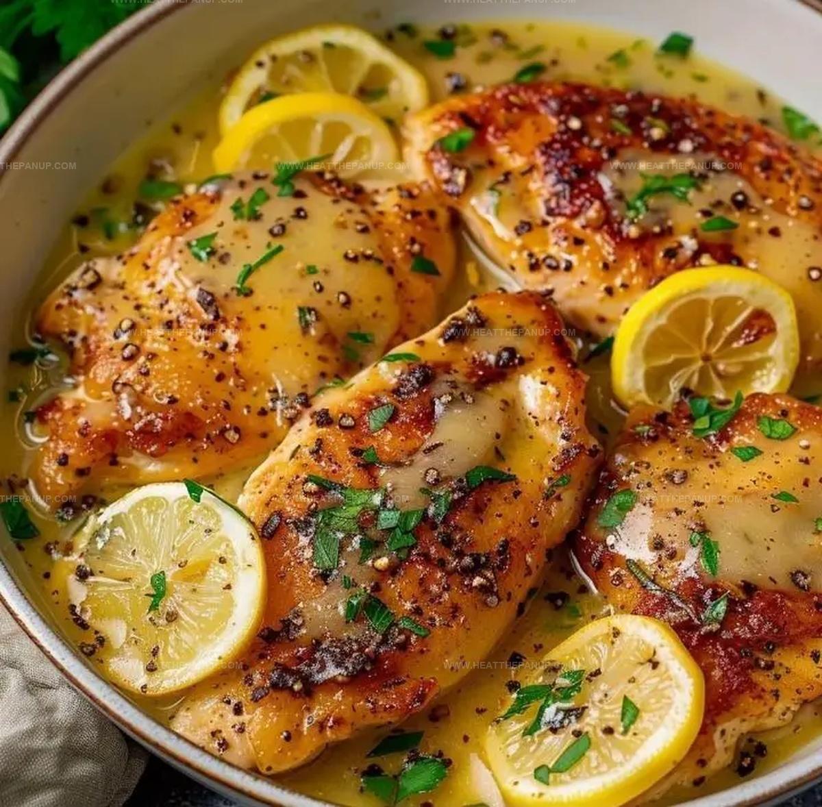 Lemon Chicken With Lemon Butter Sauce Recipe