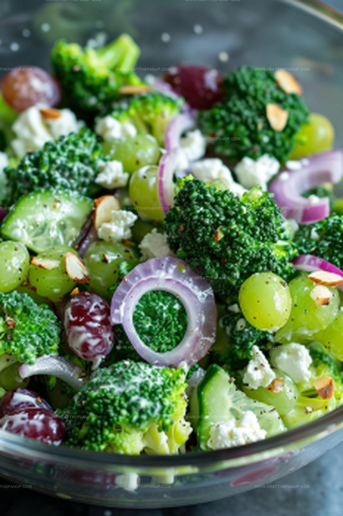 Broccoli, Grape, And Cucumber Salad Recipe