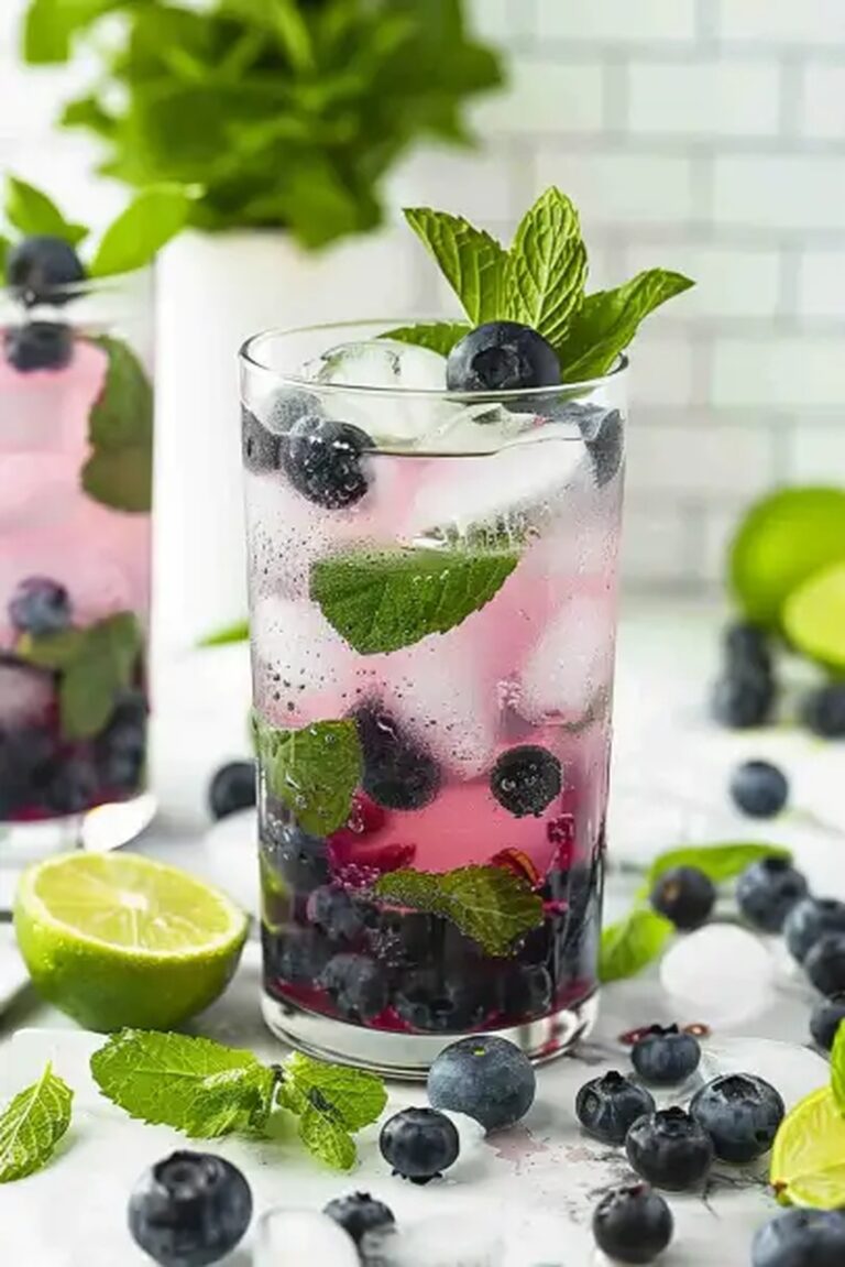 Refreshing Blueberry Mojito Recipe