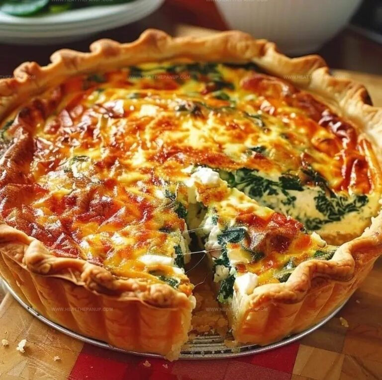 Ricotta Spinach Quiche Recipe