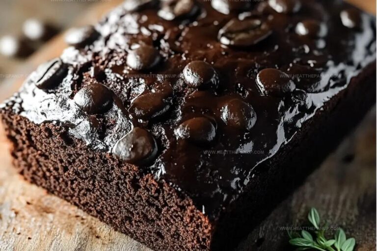 Chocolate Espresso Zucchini Bread Recipe