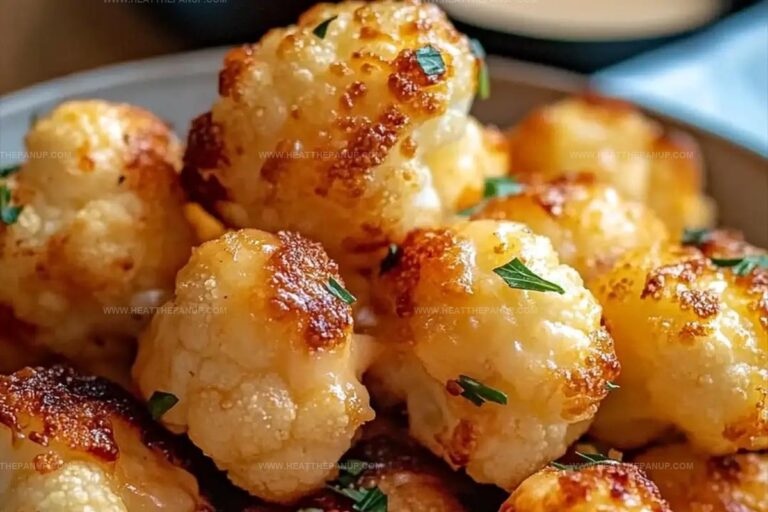 Baked Cauliflower Bites Recipe