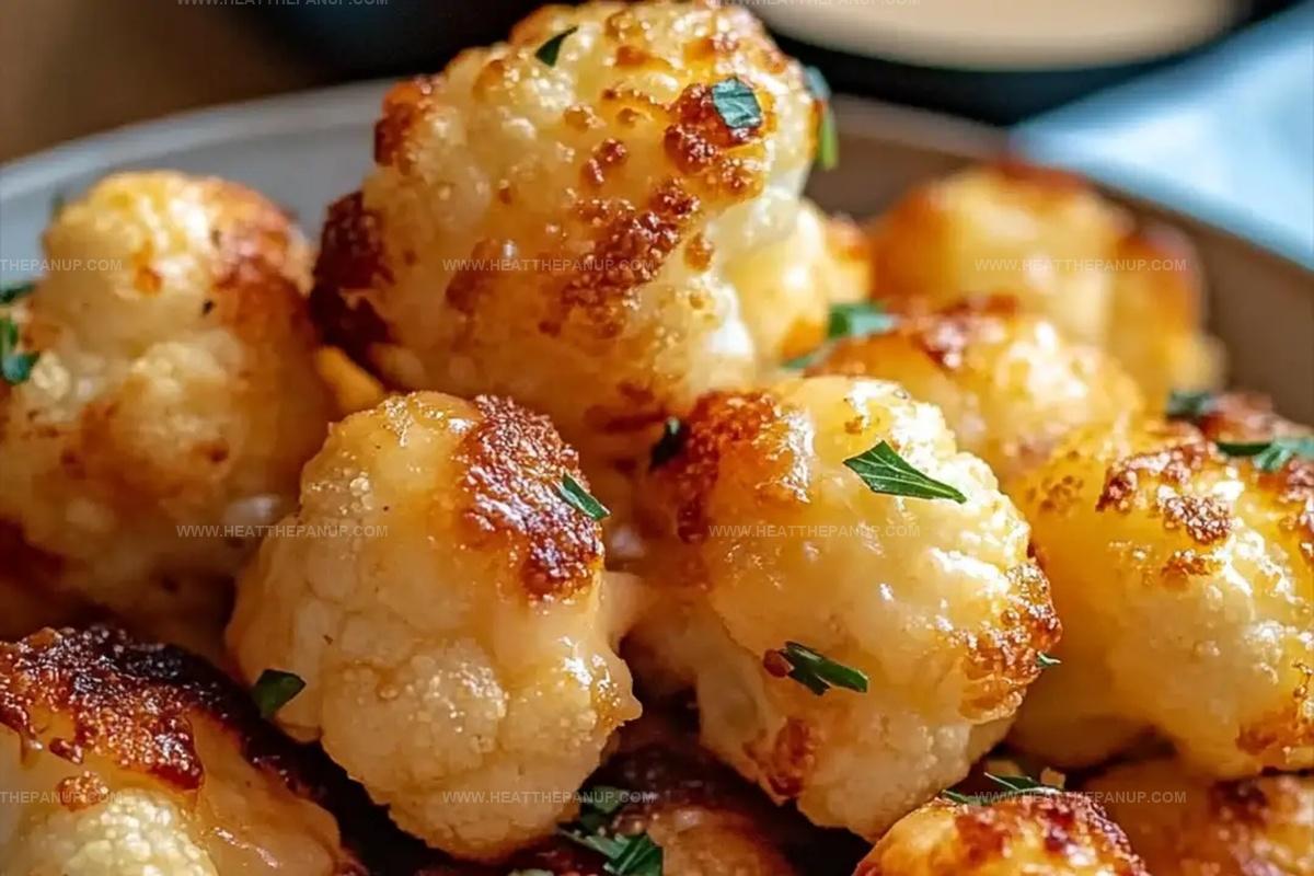 Baked Cauliflower Bites Recipe