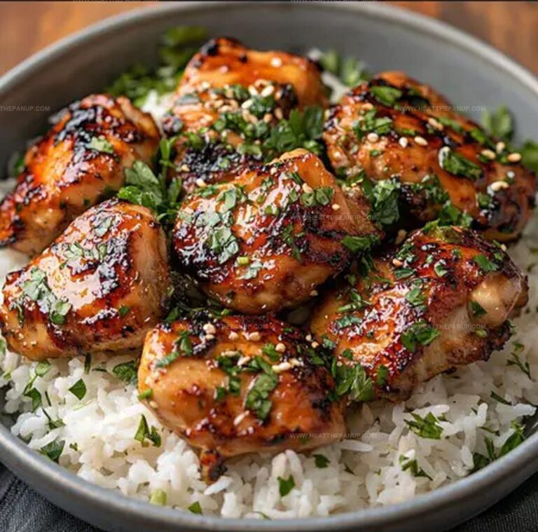 Garlic Butter Chicken With Parmesan Rice Recipe