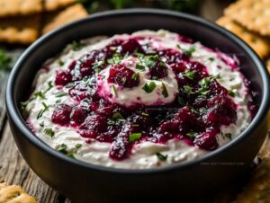 Holiday Cranberry Jalapeno Cream Cheese Dip Recipe