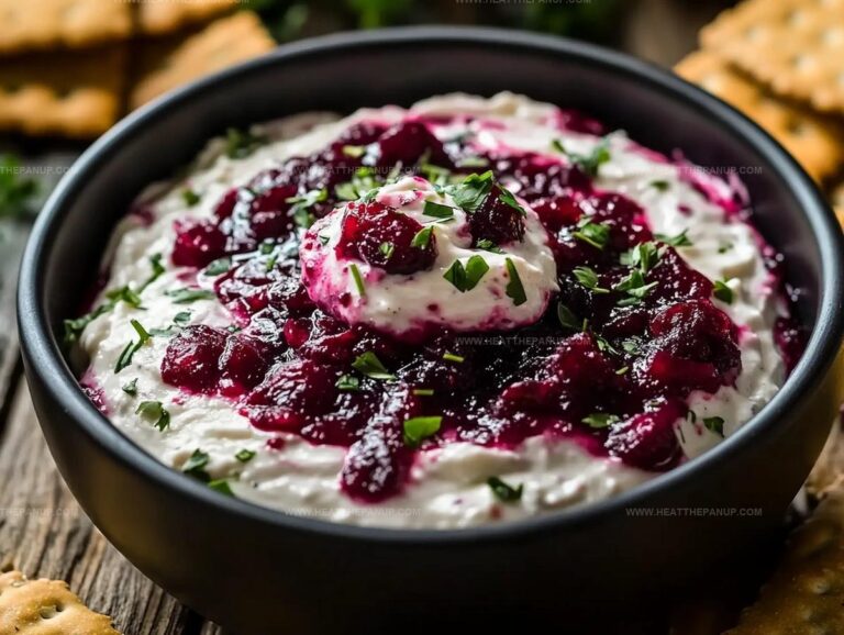 Holiday Cranberry Jalapeno Cream Cheese Dip Recipe