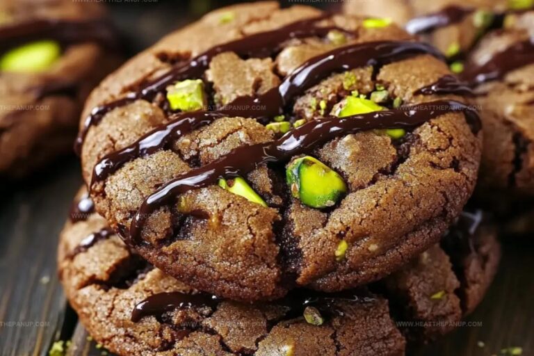 Brown Butter Chocolate Pistachio Cookies Recipe