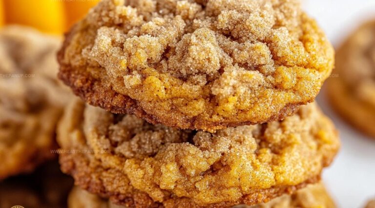 Pumpkin Cinnamon Crumble Cookies Recipe