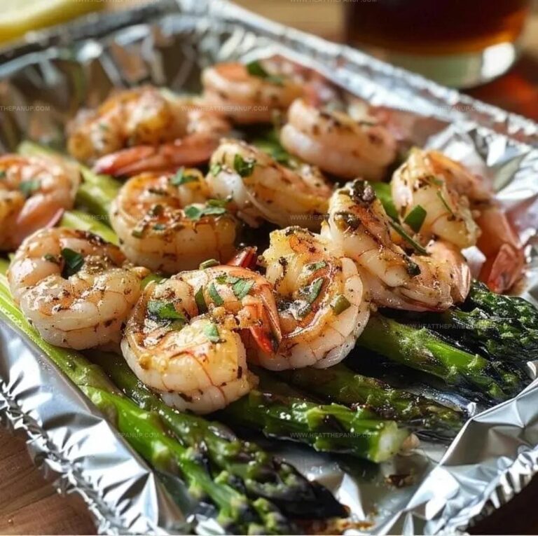 Baked Shrimp And Asparagus Foil Packs Recipe
