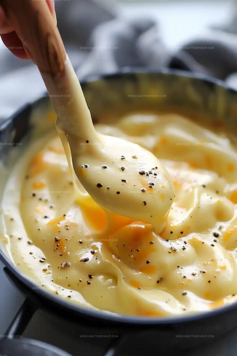 Homemade Cheese Sauce Recipe