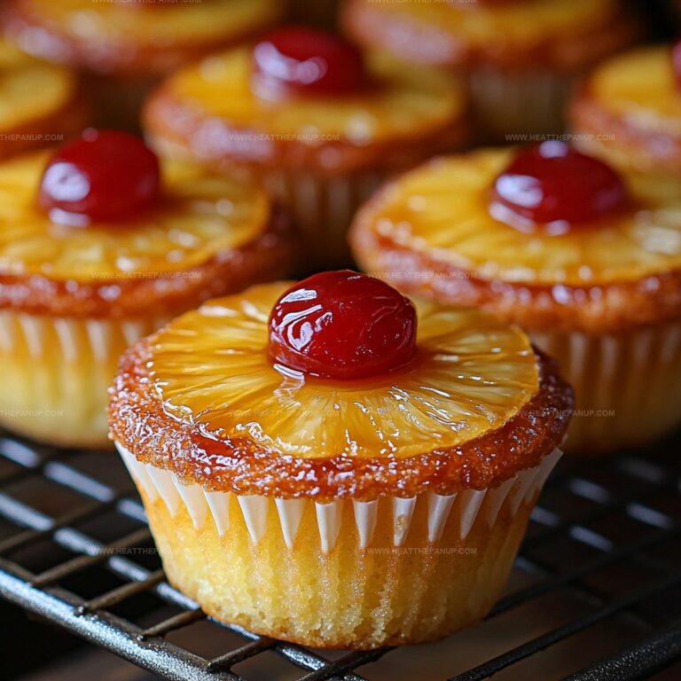 Pineapple Upside-Down Cupcakes Recipe