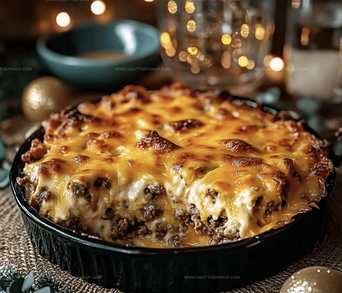 Doubly-Cheesy Cheeseburger Casserole Recipe