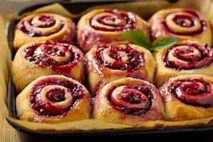 Raspberry Swirl Sweet Rolls Recipe