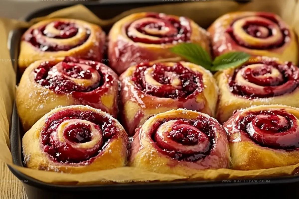Raspberry Swirl Sweet Rolls Recipe