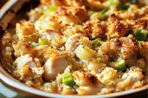 Chicken And Stuffing Casserole Recipe