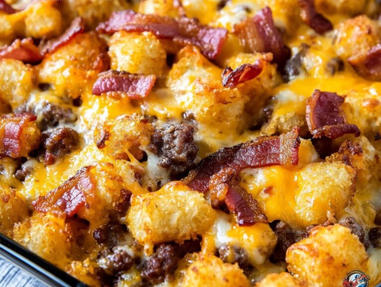 Slow Cooker Turkey Bacon Cheeseburger Casserole Recipe