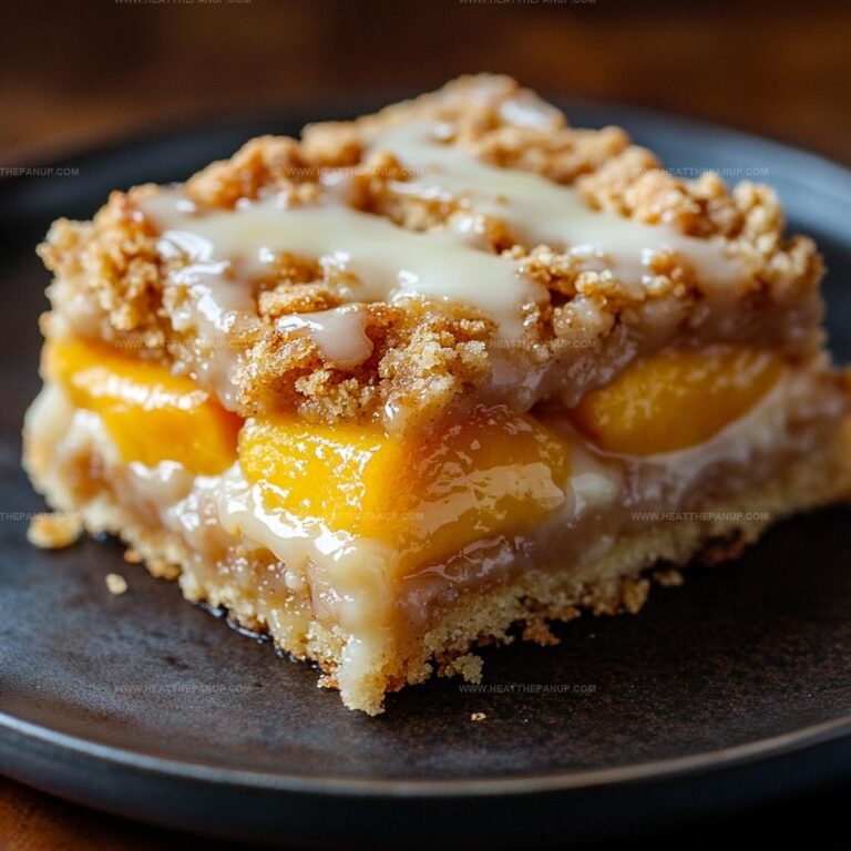 Southern Peach Crumb Cake Recipe