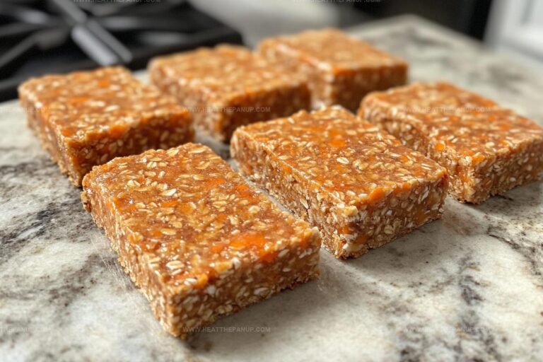 Nourishing Carrot & Apple Oat Bars For Dogs Recipe