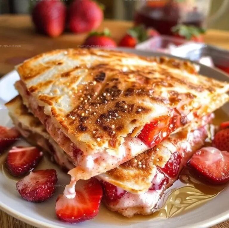 Strawberry Cheesecake Quesadillas Recipe