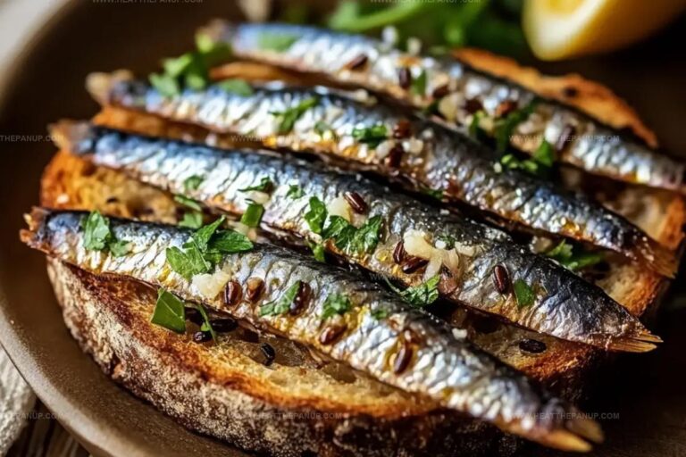 Sardines On Whole Grain Toast Recipe