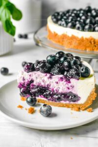 No-Bake Blueberry Cheesecake Recipe