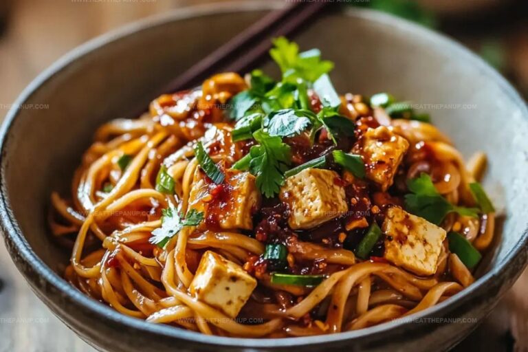 15-Minute Chili Tofu Noodles Recipe