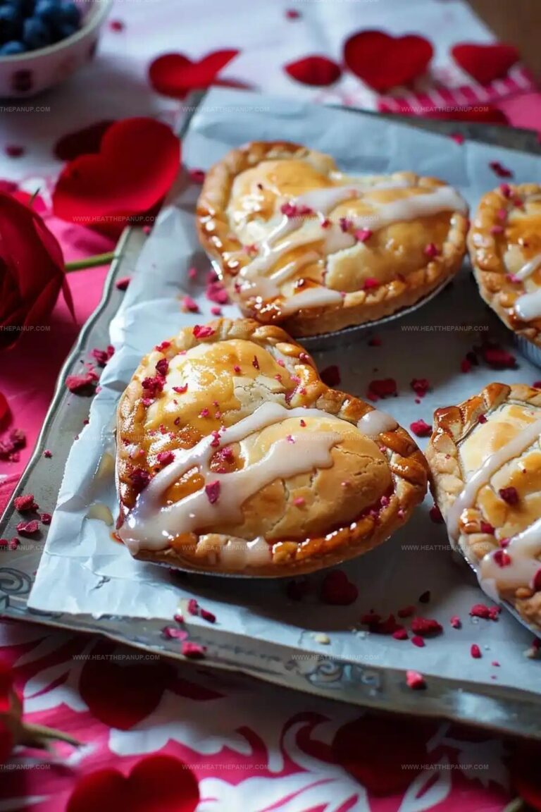 Valentines Day Mini Apple Pies Recipe