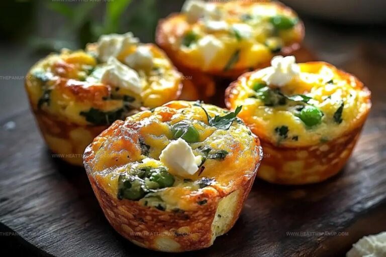 Quick Eggs Muffins With Spinach And Feta Recipe