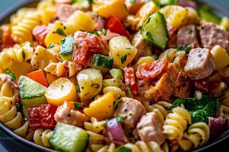 Club Sandwich Pasta Salad Recipe