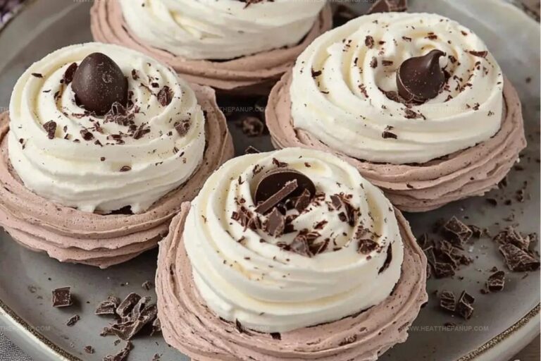 Chocolate Meringue Easter Nests Recipe