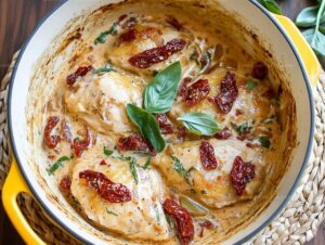 Sun-Dried Tomato Chicken Thighs Recipe