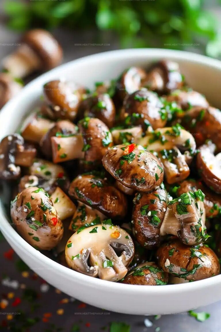 Easy Marinated Mushrooms Recipe