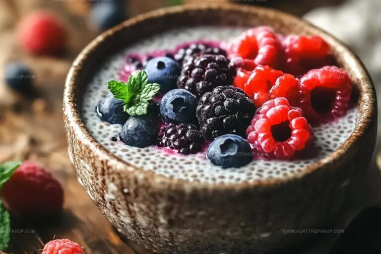 Chia Seed Pudding With Coconut Milk And Berries Recipe